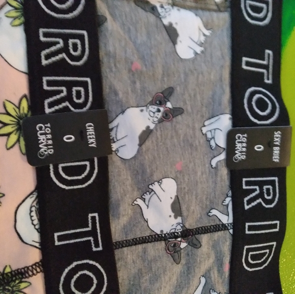 Nwt TORRID undies 2 pairs size 0 plus - Picture 3 of 5
